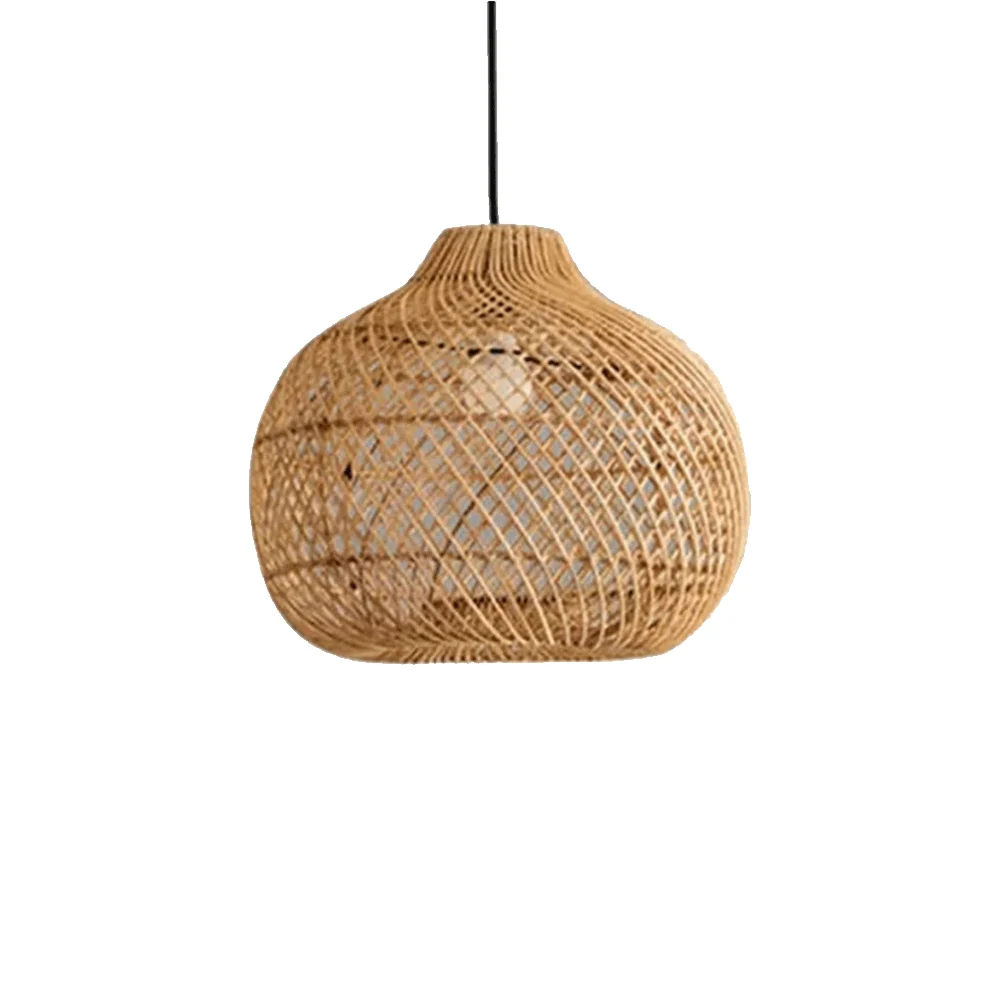 Boho High Quality Handwoven Wicker Hanging Lamp -  - #tag1#