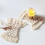 Boho Macrame Mat tag1