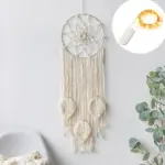 Boho Moon Dreamcatcher Macrame Wall Hanging
