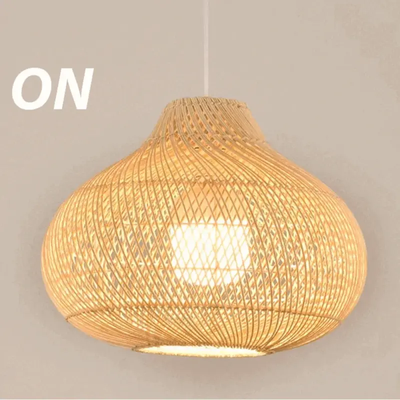 Boho Natural Handmade Island Pendant Light tag1