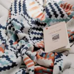 Boho Style Geometric Design Blanket tag1