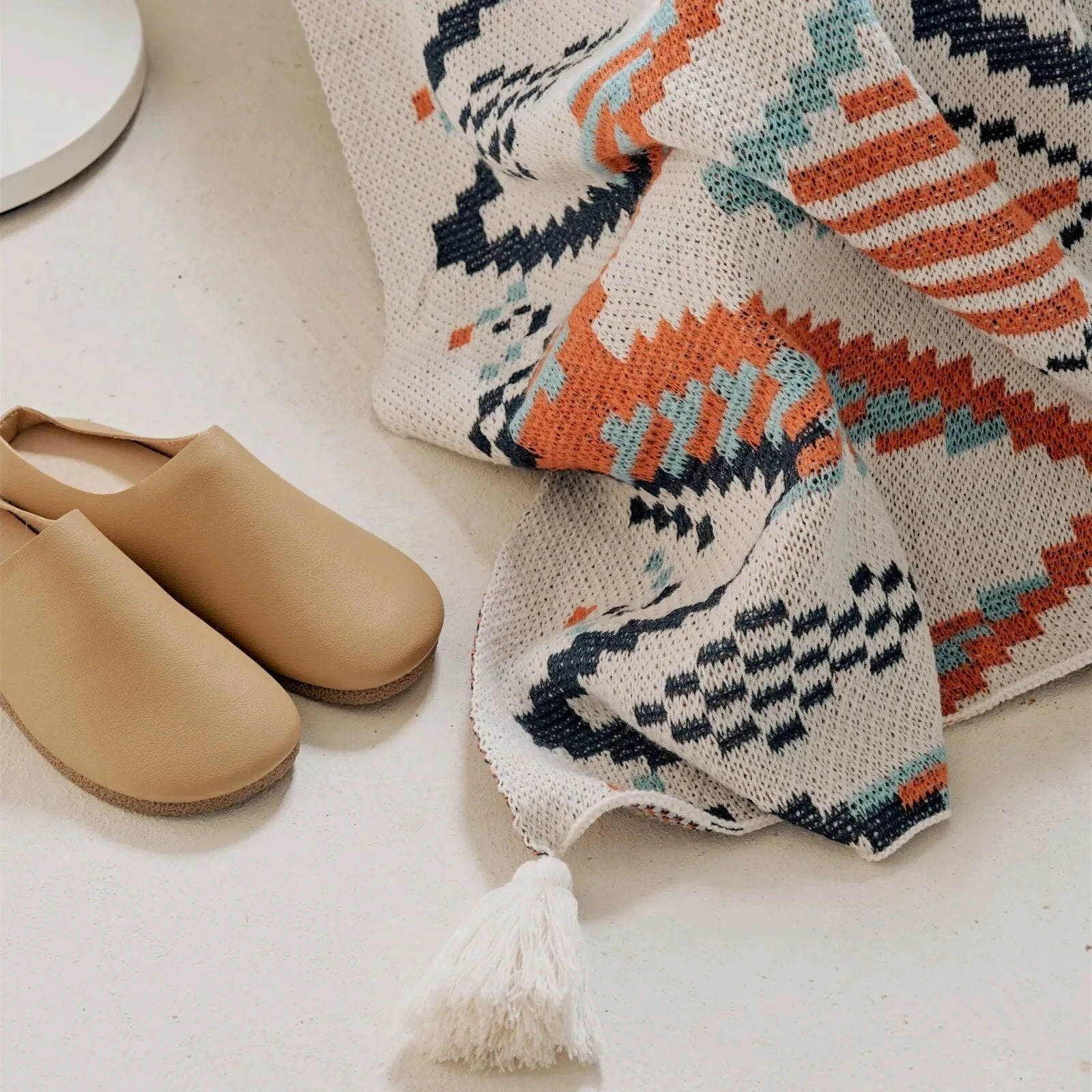 Boho Style Geometric Design Blanket -  - #tag1#