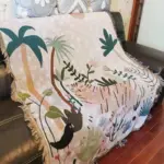 Boho Style Knitted Blanket tag1