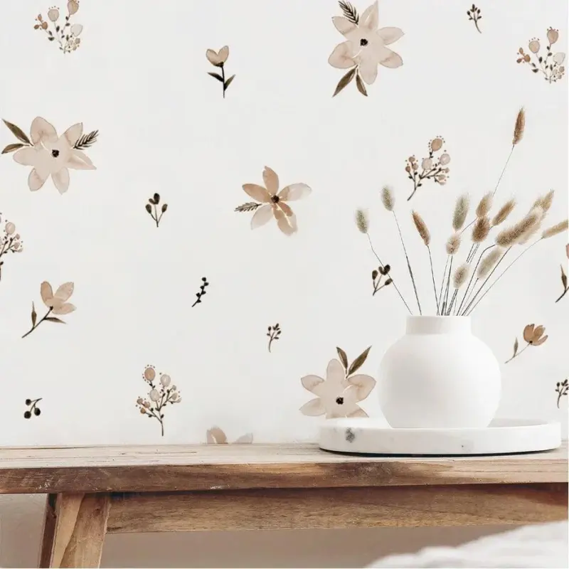 Boho Watercolor Wall Sticker Artful Home Decor