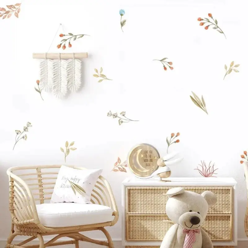 Boho Watercolor Wall Sticker Artful Home Decor