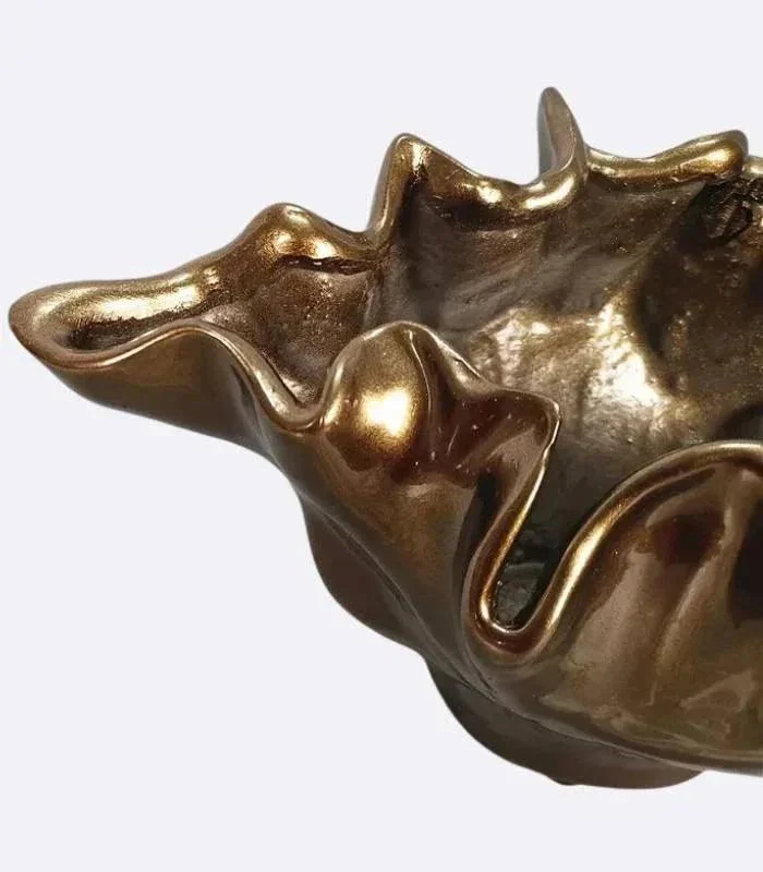 Bolide  Bowl Table Top Vase Resin Bronze -  - #tag1#