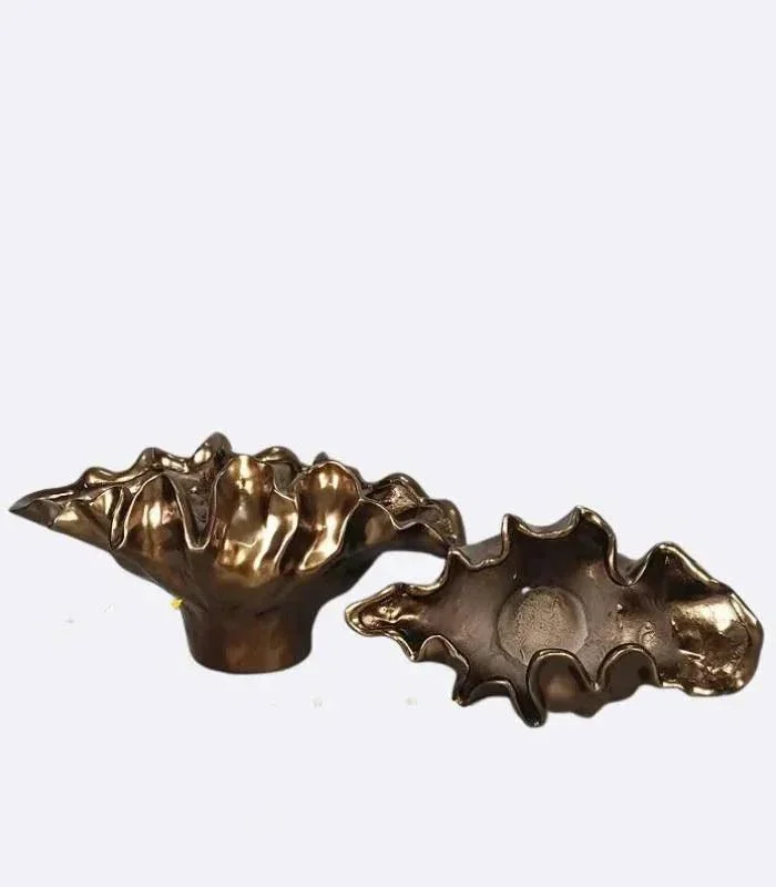 Bolide  Bowl Table Top Vase Resin Bronze -  - #tag1#