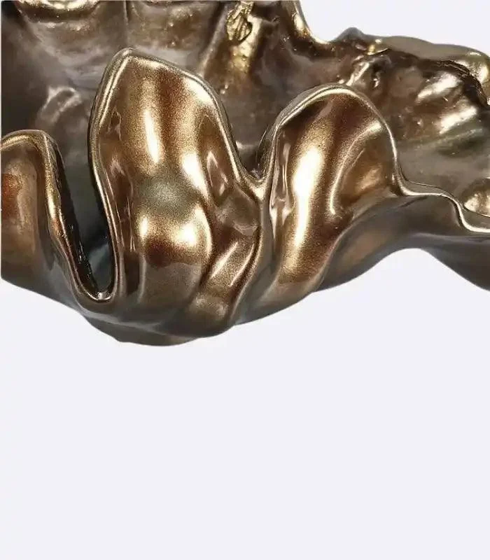 Bolide  Bowl Table Top Vase Resin Bronze -  - #tag1#
