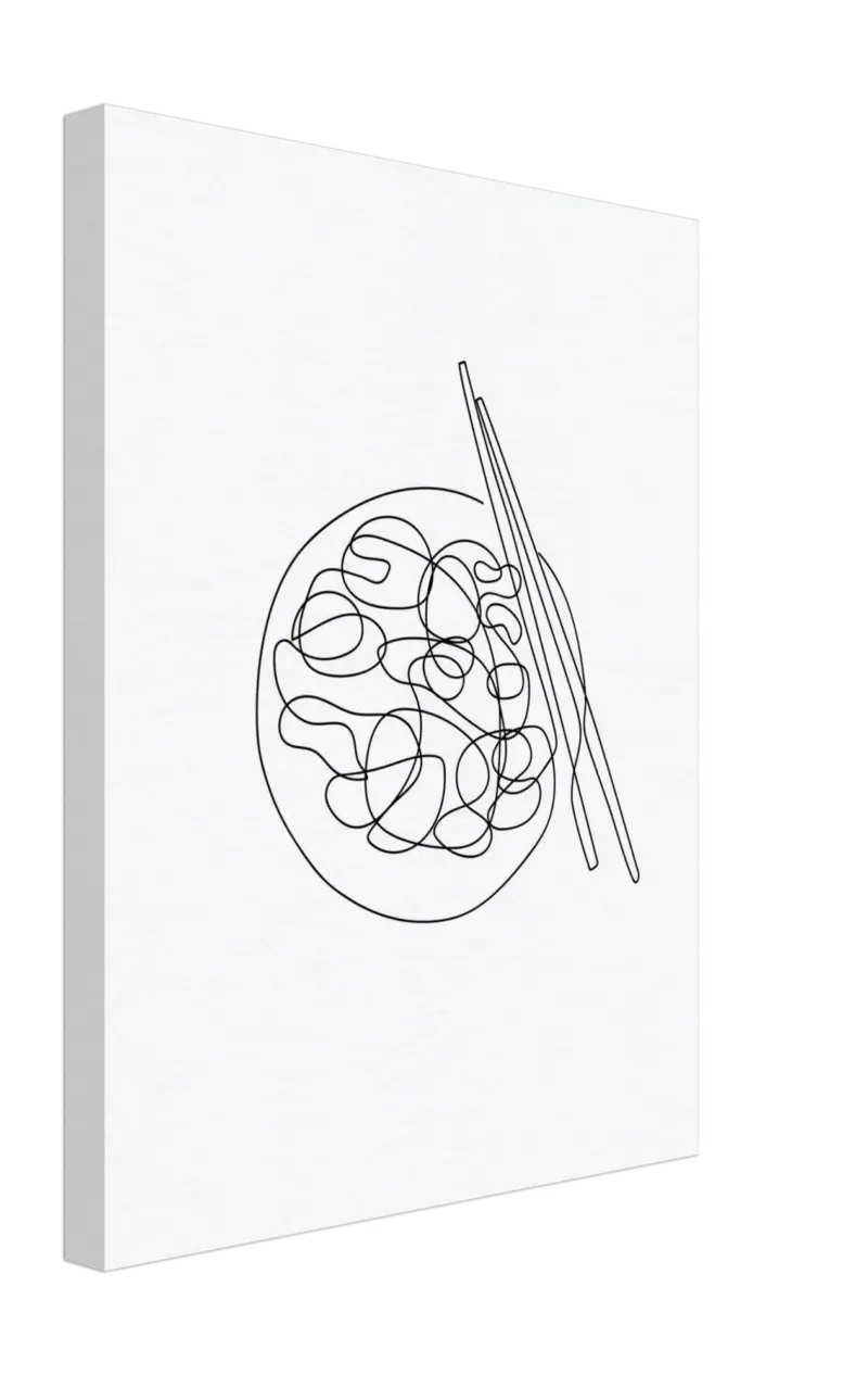 Bon Appetit Canvas tag1