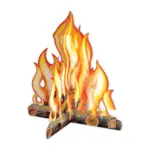 Bonfire Decoration Scene Props Halloween Flame Ornament tag1