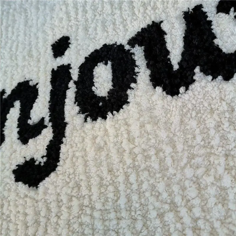 Bonjour Welcome Door Mat tag1