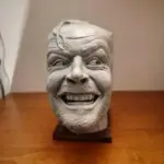Book Bookends Cross border New Face Resin Sculpture Desktop Decoration Bookshelf Ornaments In Stock tag1