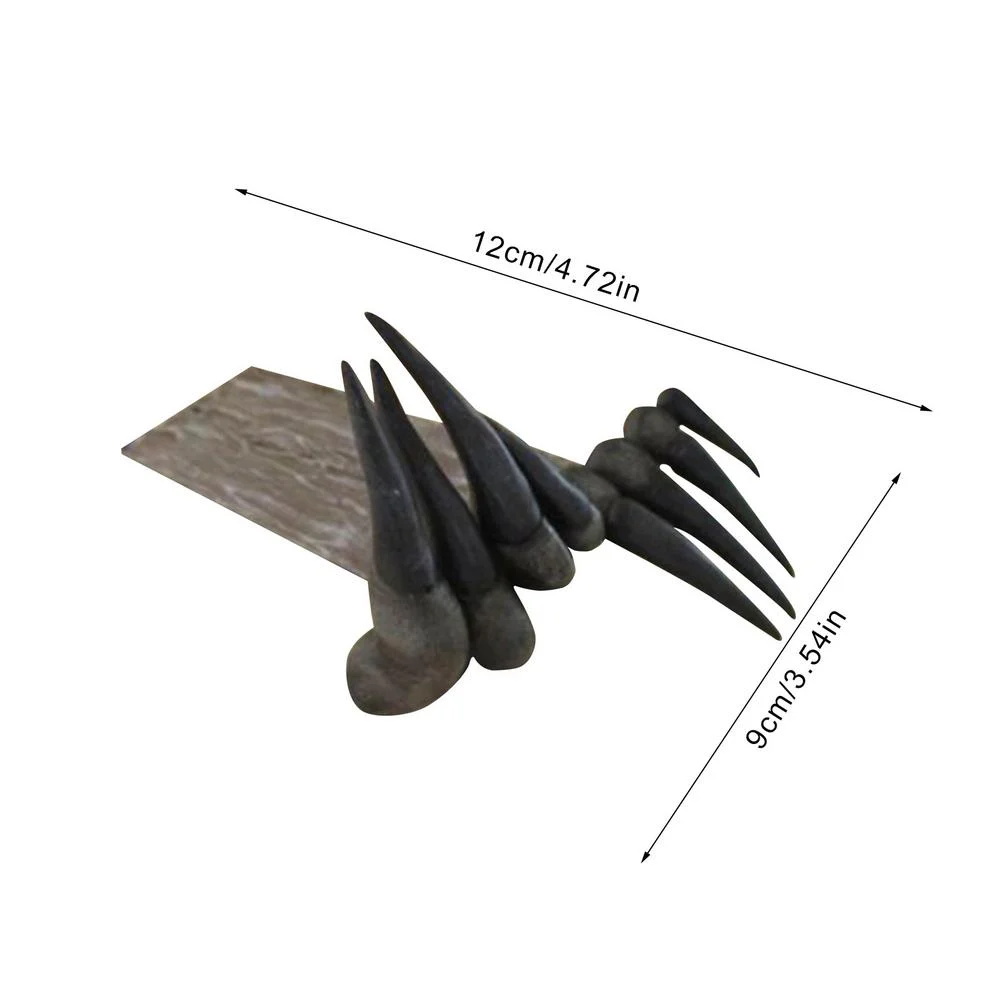 Book Decoration Resin Sculpture Devil's Hand Bookmark Halloween Gift -  - #tag1#