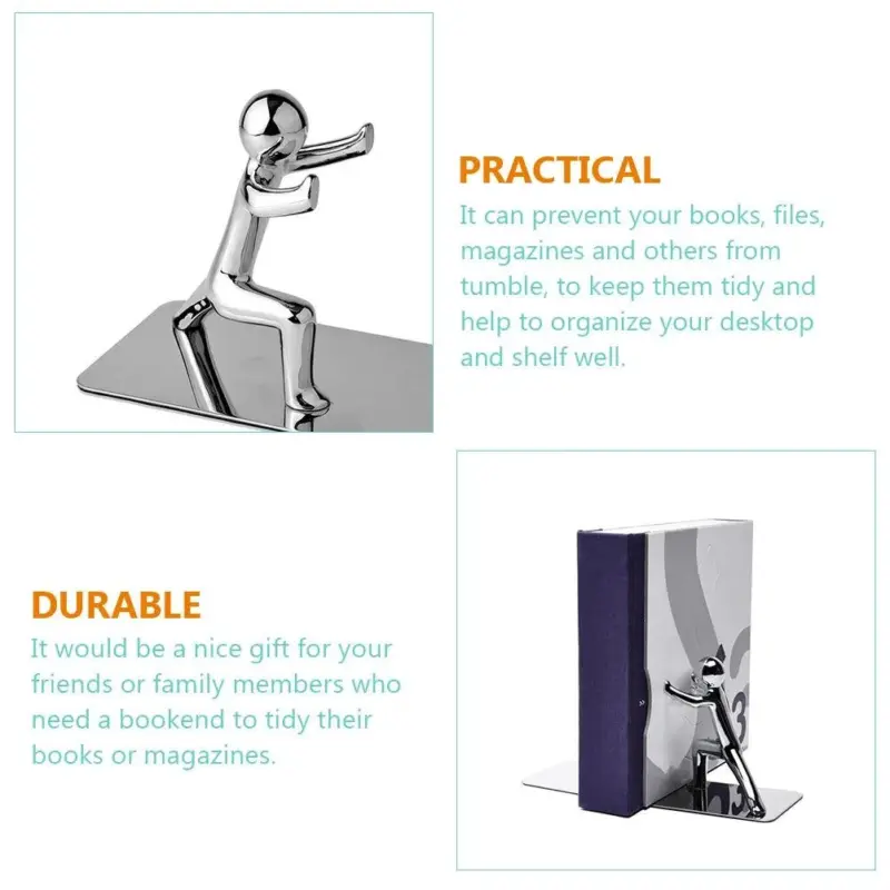 Book holder Metal Decoration tag1