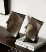 Bookends_Decorative_Sculpture_Resin_Art_Abstract_Face_Ornaments_-_-_tag1_-4156079 Bookends Decorative Sculpture Resin Art Abstract Face Ornaments tag1