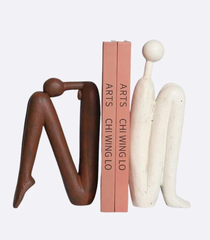 Bookends Resin Arty Human Sculptures -  - #tag1#