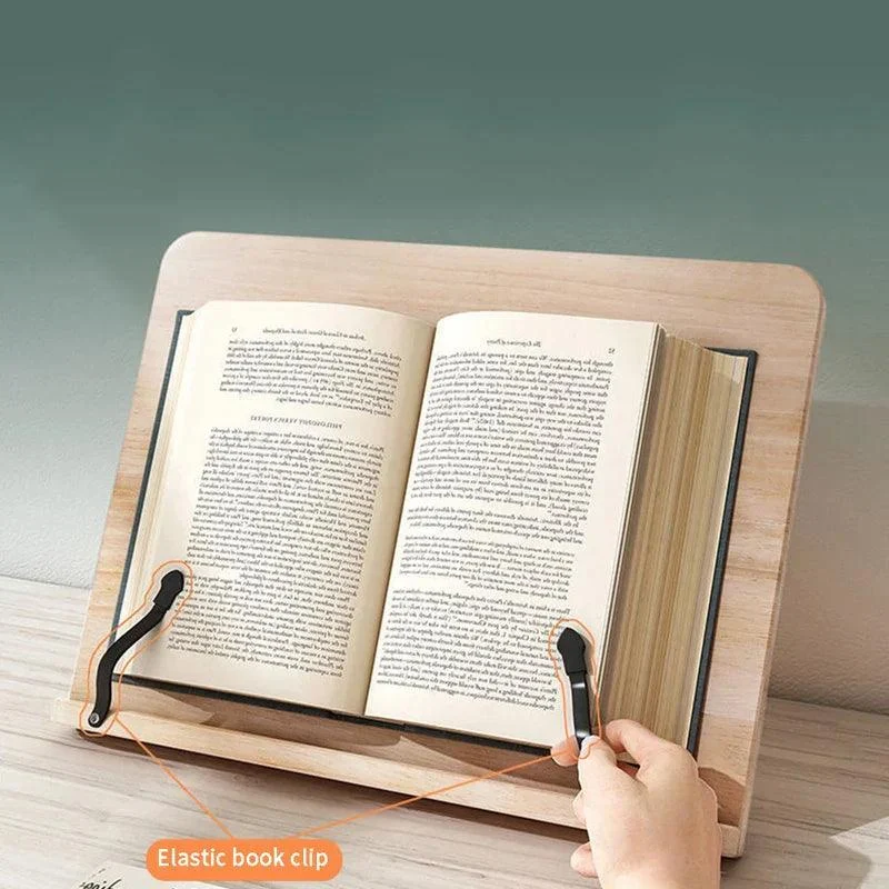 Books and tablet holder | With adjustable reading stand -  - #tag1#