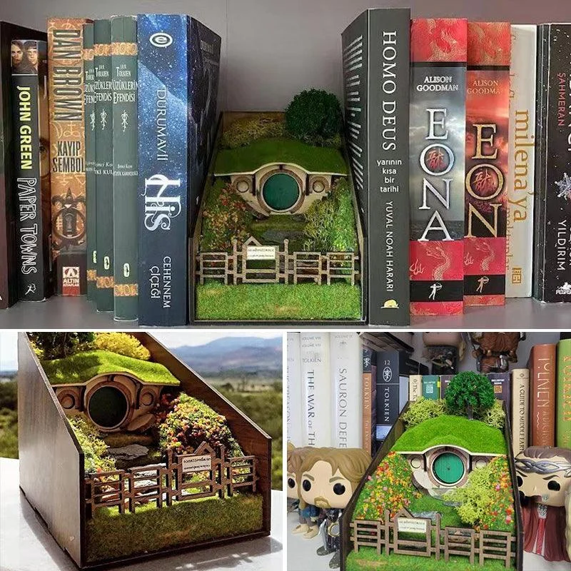 Bookshelf Inserts Decorative Bookends -  - #tag1#