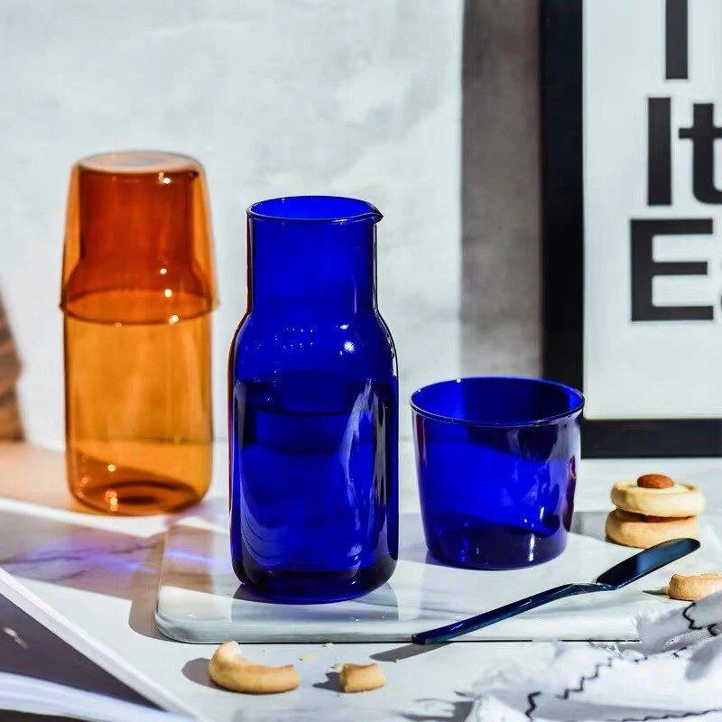 Borosilicate Glass Coloured Cup Set -  - #tag1#