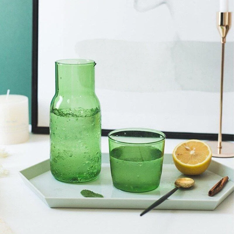 Borosilicate Glass Coloured Cup Set -  - #tag1#