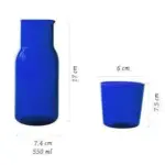 Borosilicate Glass Coloured Cup Set tag1