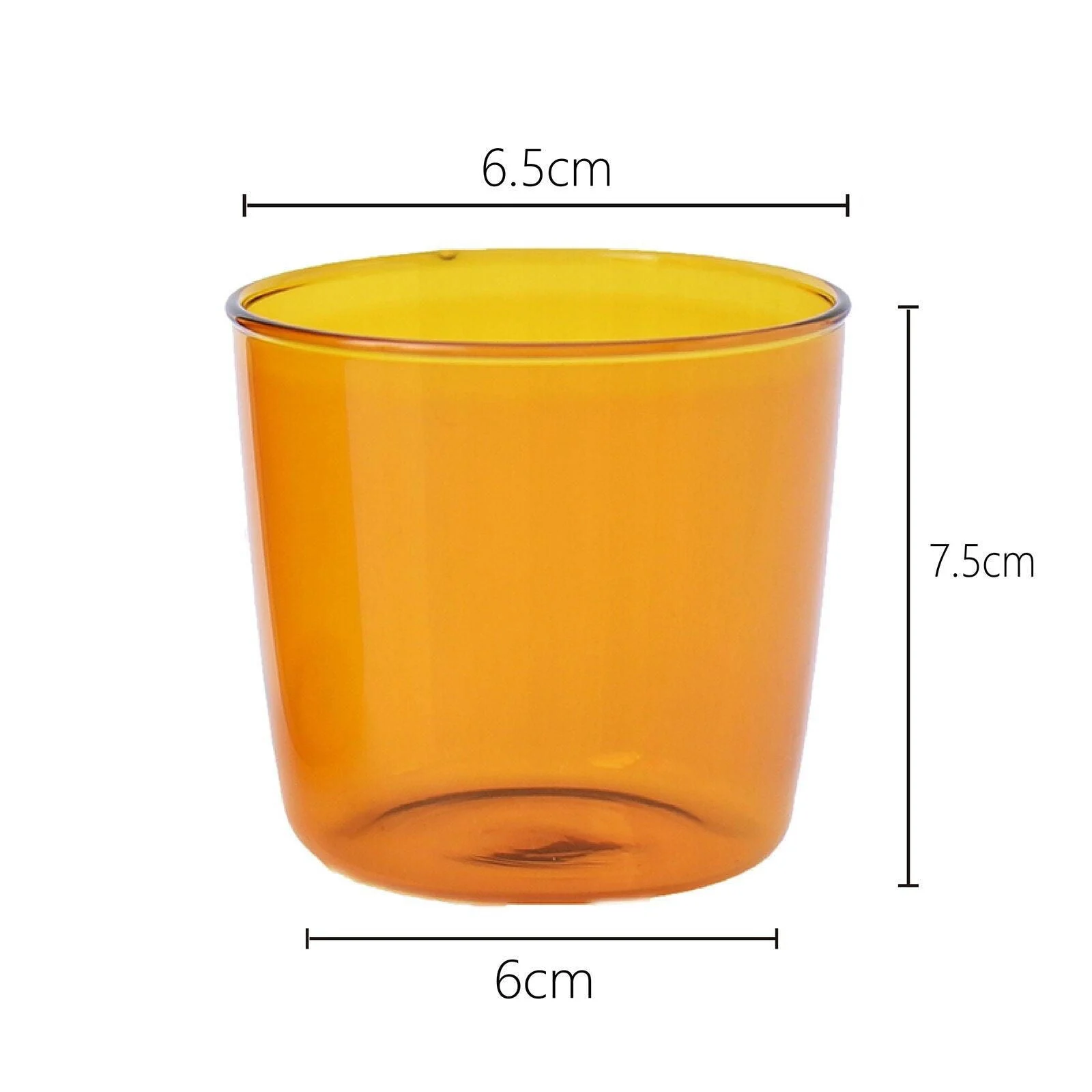 Borosilicate Glass Coloured Cup Set -  - #tag1#