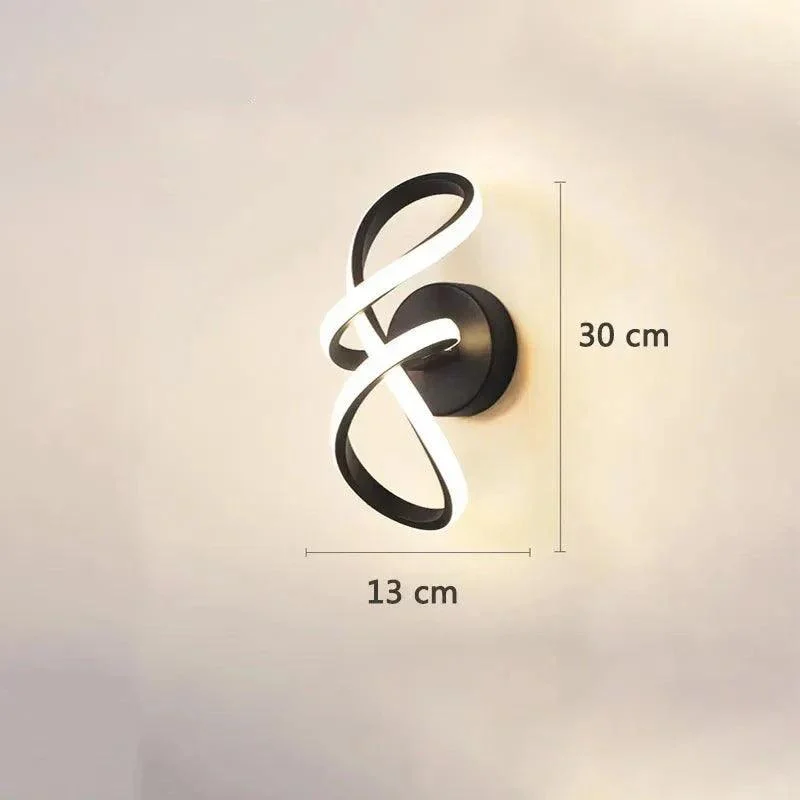 Borri Spiral Light Wall Sconce -  - #tag1#