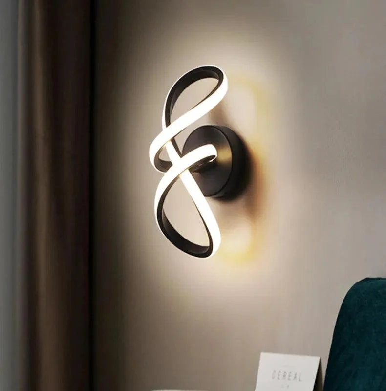 Borri Spiral Light Wall Sconce -  - #tag1#