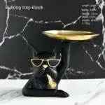 Bossy French Bulldog Tray tag1