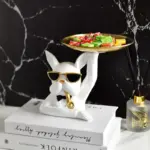 Bossy French Bulldog Tray tag1
