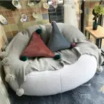 Boucle Bean Bag Chair Cover