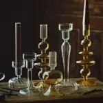 Bougeoir en verre cristal Style fran ais Vintage bougeoir Simple mariage romantique d ner d coration bdcbaa48 a456 4375 bab5 86acde9af39b