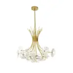 Bouquet Flower Chandelier Lighting Luxury Pendant Dining Room Decor