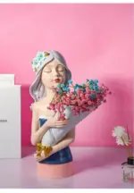 Bouquet Girl Sculpture