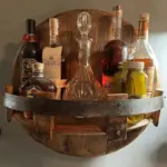 Bourbon_Whiskey_Barrel_Shelf_-_-_tag1_-4162985 Bourbon Whiskey Barrel Shelf tag1