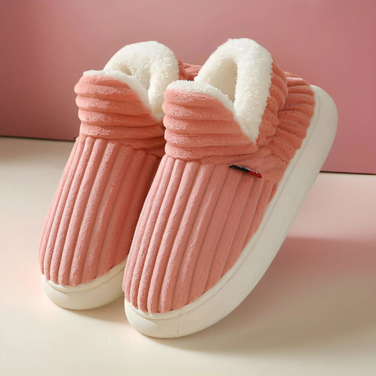 Boutique' Cozy Comfortable Women's House Shoe Boots - warm, comfortable winter boots for indoors -  - #tag1#