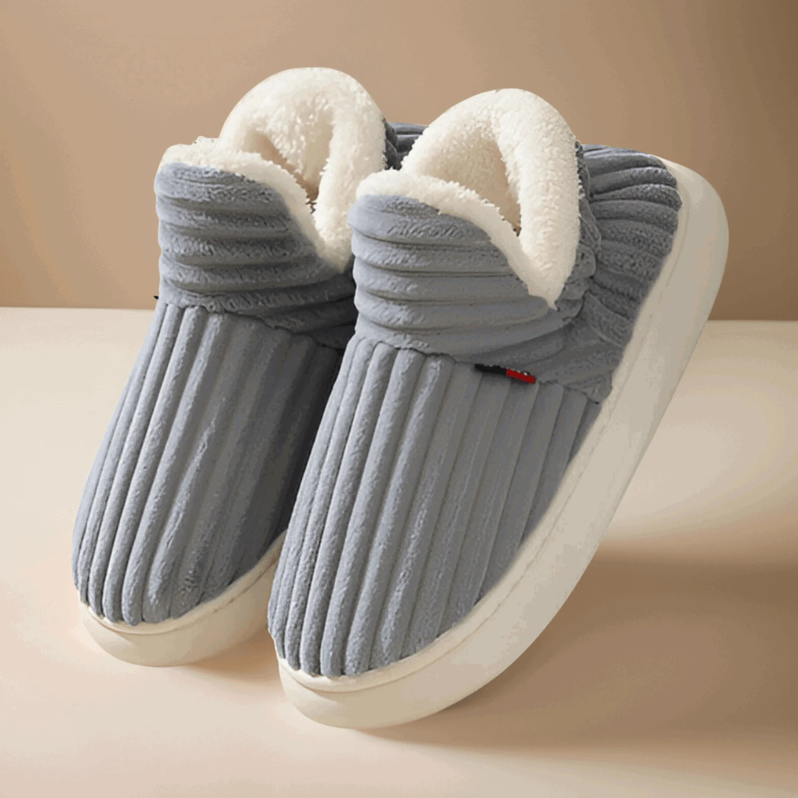 Boutique' Cozy Comfortable Women's House Shoe Boots - warm, comfortable winter boots for indoors -  - #tag1#