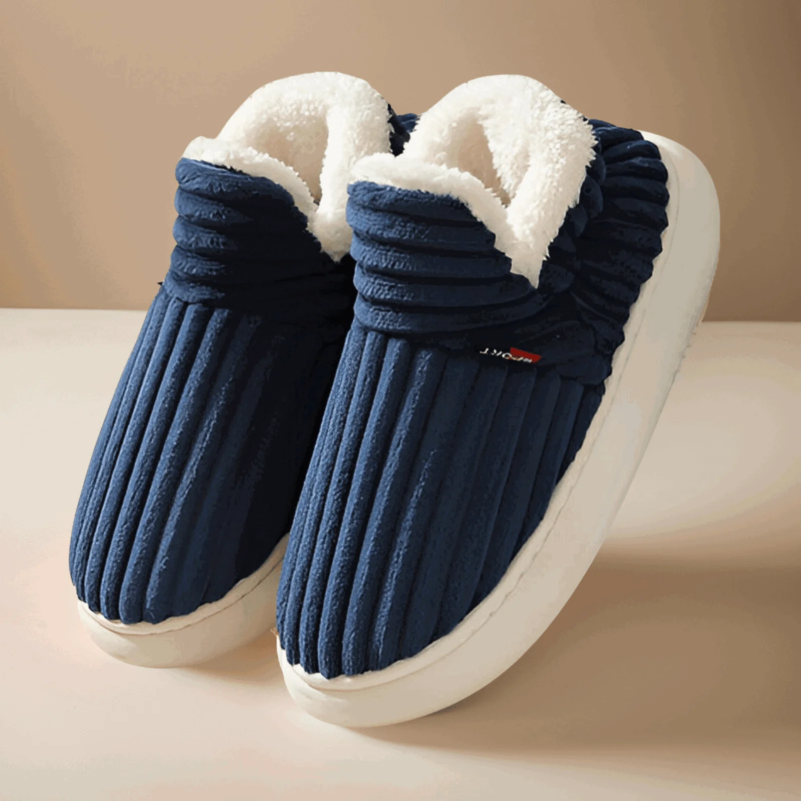 Boutique' Cozy Comfortable Women's House Shoe Boots - warm, comfortable winter boots for indoors -  - #tag1#