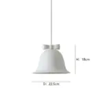 BowBeam Modern Arch Shaped Bell Pendant Lamp tag1