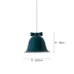 BowBeam Modern Arch Shaped Bell Pendant Lamp tag1