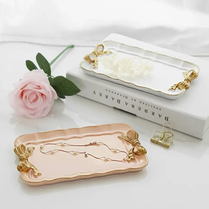 Bowknot Resin Serving Tray tag1
