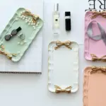 Bowknot Resin Serving Tray tag1