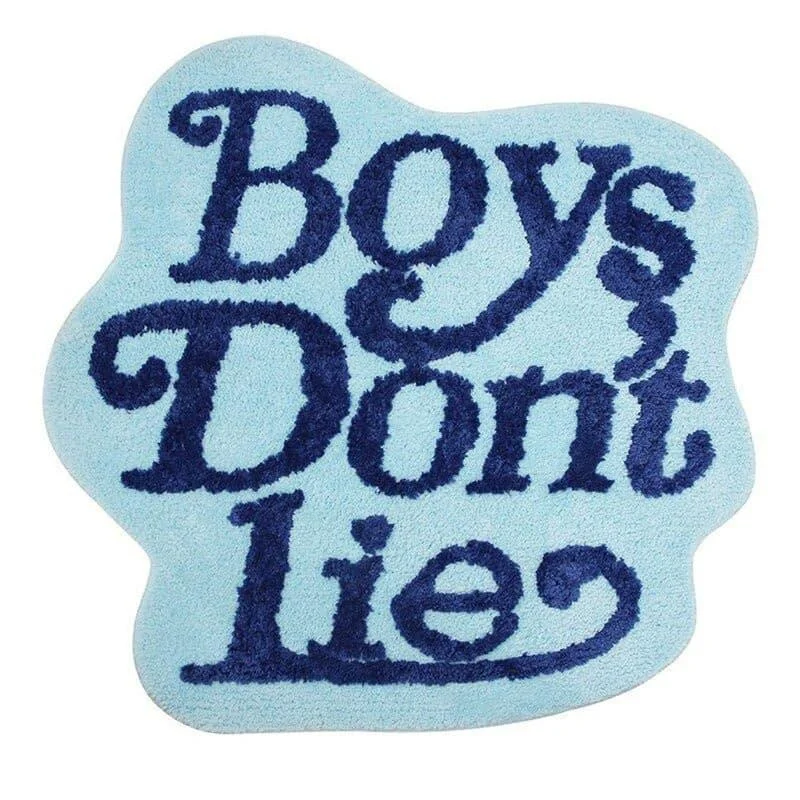Boys Don't Lie Rug -  - #tag1#