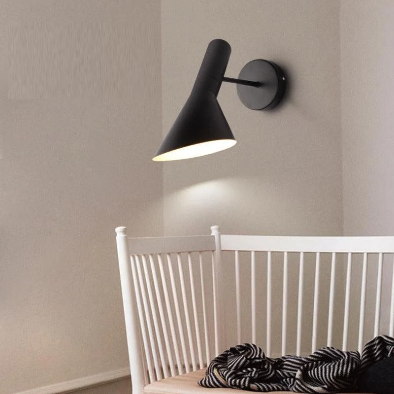 Brady Modern LED Wall Lamp Indoor Rotating Dining/Living Room Black -  - #tag1#