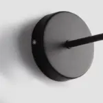 Brady Modern LED Wall Lamp Indoor Rotating Dining Living Room Black tag1