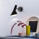 Brady Modern LED Wall Lamp Indoor Rotating Dining Living Room Black tag1