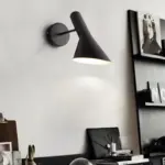 Brady Modern LED Wall Lamp Indoor Rotating Dining Living Room Black tag1