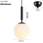 Brass Aluminum Loft Pendant Glow Light tag1