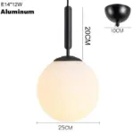 Brass Aluminum Loft Pendant Glow Light tag1