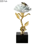 Brass_Flower_Sculpture_-_-_tag1_-4157523 Brass Flower Sculpture tag1